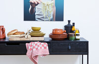 WOOOD Essentials Silas sidetable black night geborsteld