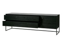 WOOOD Essentials Silas tv meubel black night