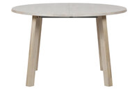 Woood exclusive Lange jan uitschuifbare eettafel rond eiken sydney