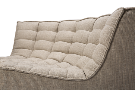 Ethnicraft N701 sofa - round corner - Beige