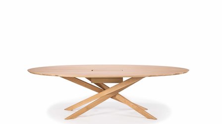 Ethnicraft Mikado meeting dining table oak