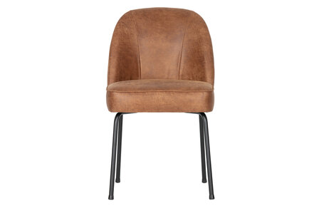WOOOD Premium Vogue eetkamerstoel leer cognac