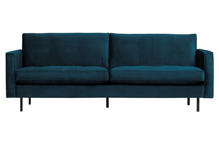 WOOOD Premium Rodeo classic bank 2,5-zits velvet blue