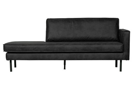 WOOOD Premium Rodeo daybed right zwart