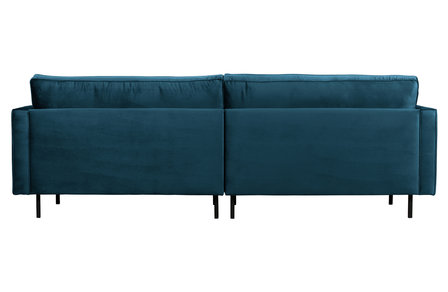 WOOOD Premium Rodeo classic bank 3-zits velvet blue