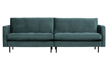 WOOOD Premium Rodeo classic bank 3-zits velvet teal