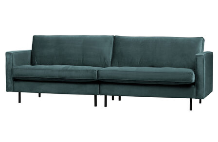 WOOOD Premium Rodeo classic bank 3-zits velvet teal