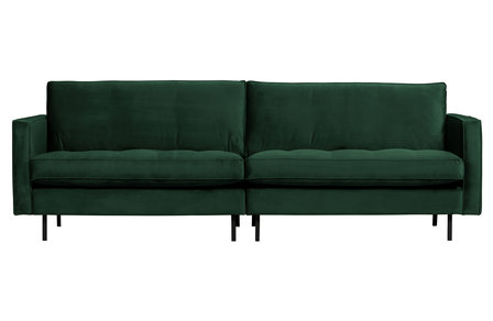 WOOOD Premium Rodeo classic bank 3-zits velvet green forest