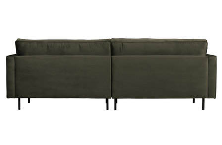 WOOOD Premium Rodeo classic bank 3-zits velvet dark green hunter