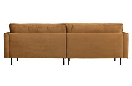 BePureHome Rodeo classiWOOOD Premium Rodeo classic bank 3-zits velvet honing geelc bank 3-zits velvet honing geel