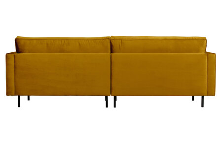 WOOOD Premium Rodeo classic bank 3-zits velvet oker