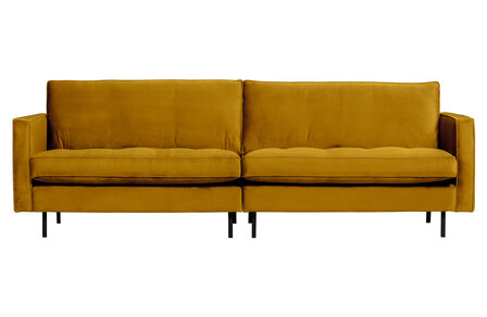 WOOOD Premium Rodeo classic bank 3-zits velvet oker