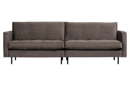 WOOOD Premium Rodeo classic bank 3-zits velvet taupe