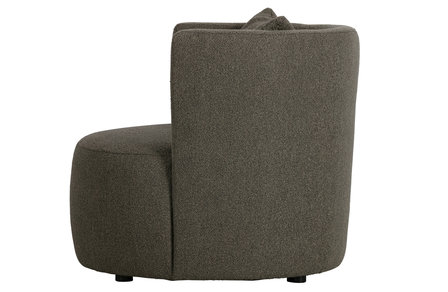 Vtwonen Explore fauteuil boucl&eacute; bruin