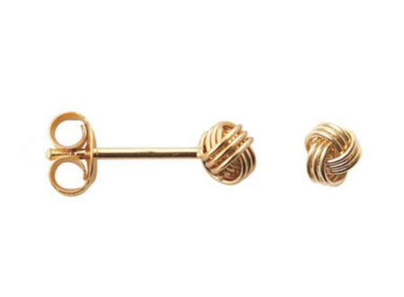 Jaylaa Jewelry - Knoop oorbellen 