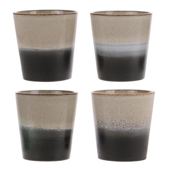 HKLIVING 70s ceramics: coffee mug, rock