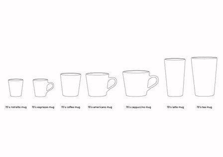 HKLIVING 70s ceramics: coffee mug