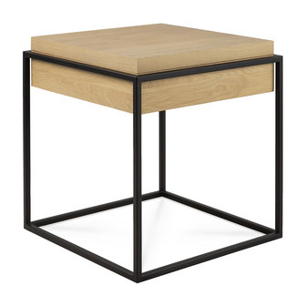 Ethnicraft monolit sidetable oak black