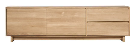 Ethnicraft Oak Wave Tv Cupboard 