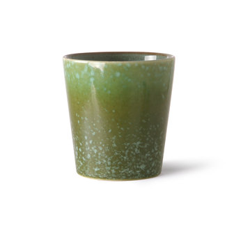 HKLIVING 70s ceramics: coffee mug grass