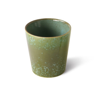 HKLIVING 70s ceramics: coffee mug grass