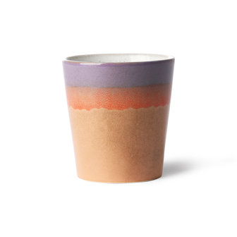 HKliving 70s ceramics: coffee mug sunset