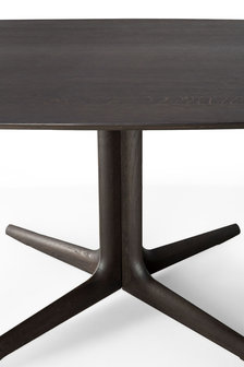 Ethnicraft Oak Corto brown dining table