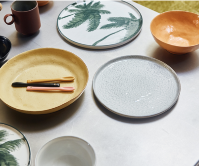HKLIVING bold &amp; basic ceramics: large bowl black 