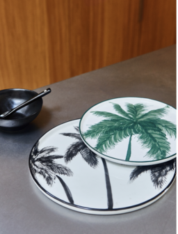 HKLIVING bold &amp; basic ceramics: large bowl black 