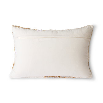 HKliving fluffy cushion white/beige (35x55)