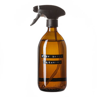 Wellmark cleaner spray bruin glas zwarte pomp 500ml 'easy daily cleaning'