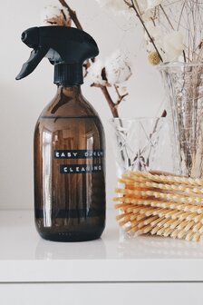 Wellmark cleaner spray bruin glas zwarte pomp 500ml 'easy daily cleaning'