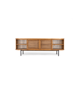 dBodhi Coco Dressoir 2 deuren 4 open planken