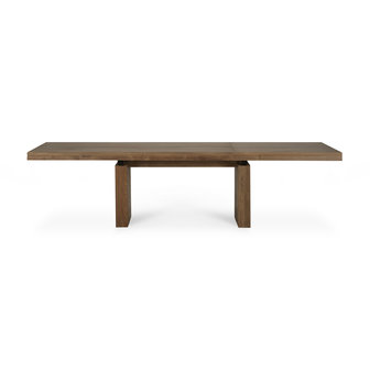 Ethnicraft Teak Double extendable dining table 