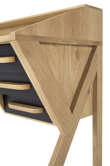 Ethnicraft Origami desk oak black