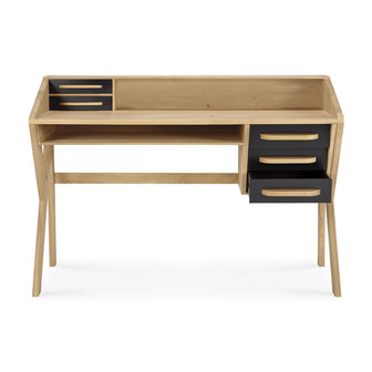 Ethnicraft Origami desk oak black