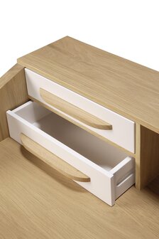 Ethnicraft Origami desk oak white