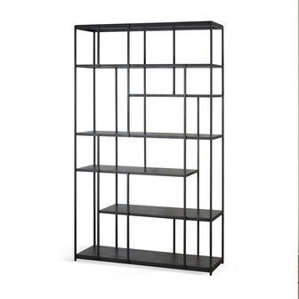 Ethnicraft Teak Studio black rack no doors