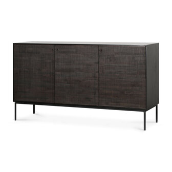 Ethnicraft teak Grooves sideboard 3 deuren