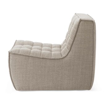 Ethnicraft N701 sofa -1 seater- Beige