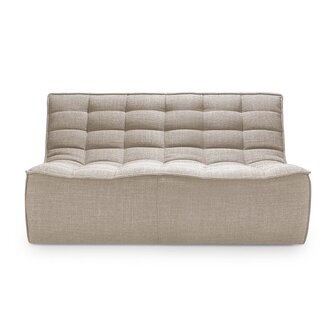 Ethnicraft N701 sofa - 2 seater - Beige