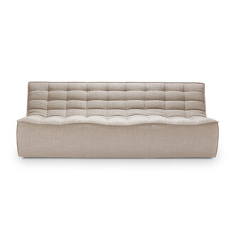 Ethnicraft N701 sofa - 3 seater - Beige