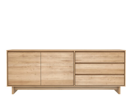 Ethnicraft Oak Wave Sideboard 