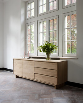 Ethnicraft Oak Wave Sideboard 