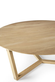 Ethnicraft Oak Tripod coffee table
