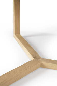 Ethnicraft Oak Tripod coffee table