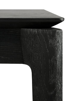 Ethnicraft Oak Bok black dining table 140 cm