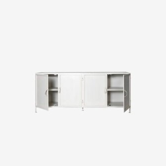 New Routz Detroit 4 deurs dressoir - White