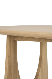 Ethnicraft Oak Geometric dining table 220cm