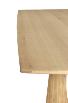 Ethnicraft Oak Geometric dining table 220cm